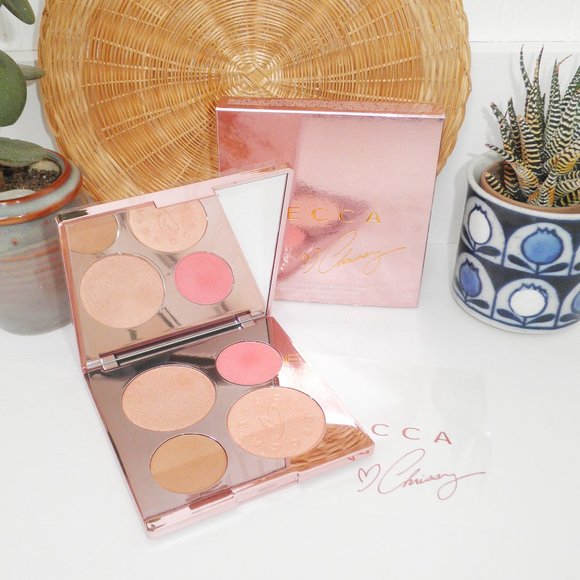 BECCA Other - BECCA X Chrissy Tiegan Glow Face Palette in BOX Blush Highlight Bronzer